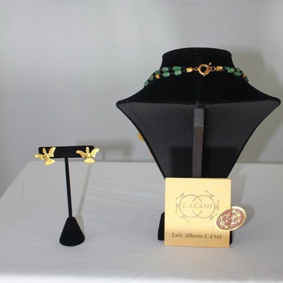 Luis Alberto CANO Necklace & Earring Set - Picture 6 of 7